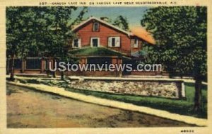 Kanuga Lake Inn - Hendersonville, North Carolina NC Postcard