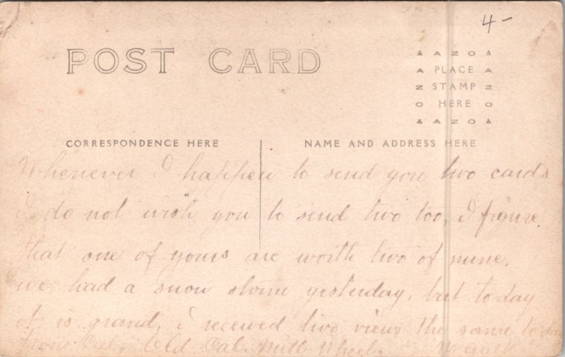 c1915 Hunting Grounds Upper Bear River Evanston Wyoming WY Uinta County RPPC