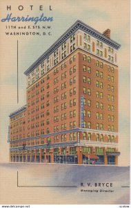 Washington D.C., 1930-40s; Hotel Harrington