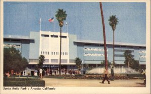 Arcadia California CA Santa Anita Park Horse Racing Kingsbury Fountain PC