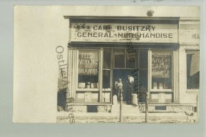 Vesta MINNESOTA RP c1910 GENERAL STORE Busitzky nr Redwood Falls Marshall Echo