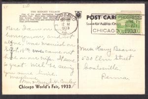 The Midget Village,Chcago's World Fair BIN