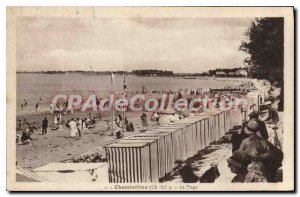 Old Postcard Chatelaillon La Plage