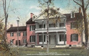 FREDERICK, MD Maryland  ROSE HILL~Home of 1st Governor Johnson  c1910's Postcard