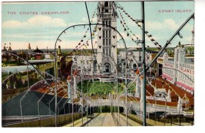 The Chutes, Dreamland, Amusement Park, Coney Island, New York