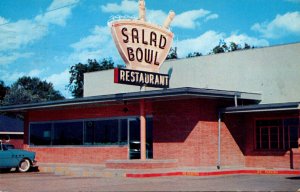 Arkansas Walnut Ridge The Salad Bowl Restaurant 1957