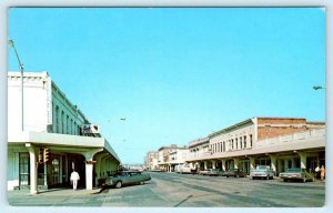 COLUMBIA, Missouri MO ~ Street Scene EAST BROADWAY looking West c1960s Postcard