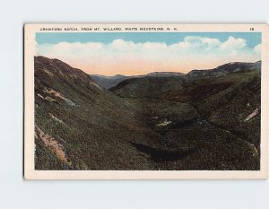 M-196624 Crawford Notch from Mt Willard White Mountains New Hampshire USA