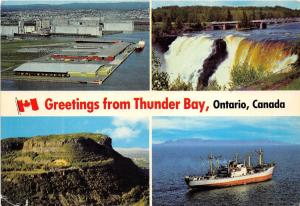 BG20920 landmarks of thunder bay ontario canada ship bateaux