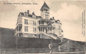 H56/ Bellingham Washington Postcard c1910 St Joseph Hospital Building