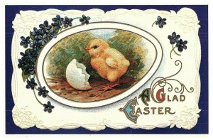 Lillian Vernon A Glad Easter Chicks Printed in Hong Postcard A Glad Easter