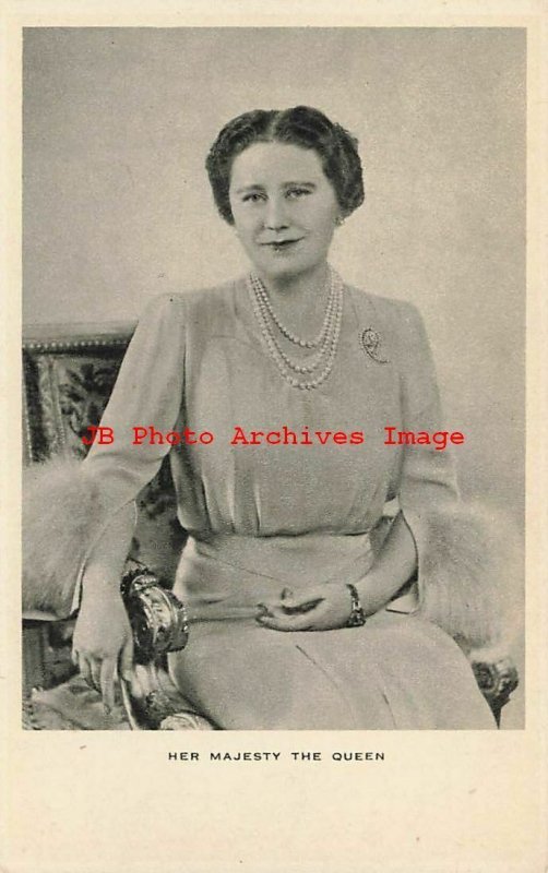English Royalty, Queen Elisabeth Queen Mother, Tuck, Dorothy Wilding