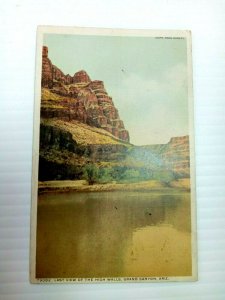 Vintage Postcard Last View of the High Walls Grand Canyon Arizona