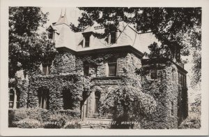 RPPC Postcard Greystone Lodge McGregor Street Montreal Canada