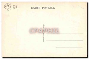 Old Postcard Digne les Bains La Grande Fontaine And I & # 39Entree the boulev...