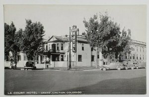 Grand Junction Colorado La Court Hotel Postcard O12