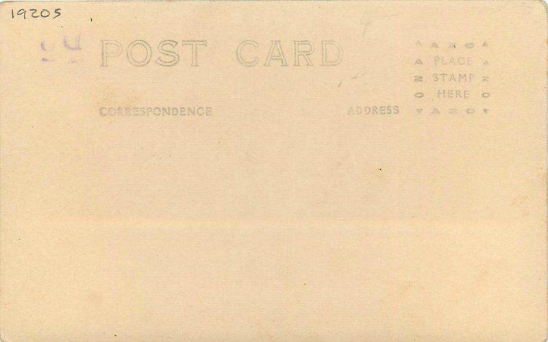 Grand Lake Maine 1920s Round Island Sunset Park Porter RPPC real photo 6734