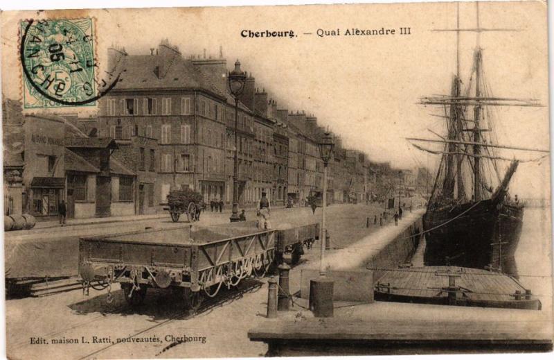 CPA CHERBOURG - Quai Alexandre III (246140)