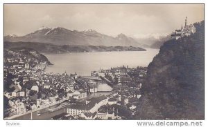RP, Luzern Mit Rigi U. Gutsch, Switzerland, 1920-1940s