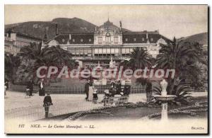 Postcard Old Nice Casino Municipal