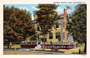 Abraham Lincoln's Home - Springfield, Illinois IL  