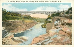 NY, Rochester, New York, Genesee River Gorge, Driving Park Avenue Bridge