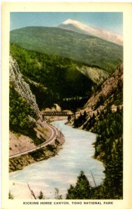 Canada - BC, Yoho Nat'l Park. Kicking Horse Canyon