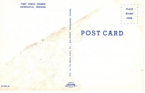 PC6076 FIRST CHRIST CHURCH, NEWCASTLE, INDIANA