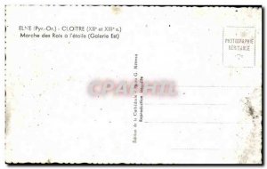 Old Postcard Elne Cloitre Marche Des Rois L & # 39Etoile