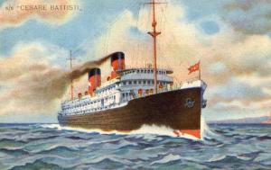 Transatlantica Italiana - SS Cesare Battisti