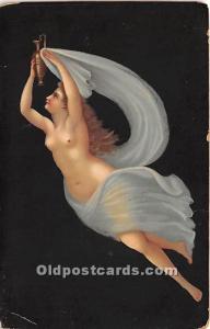 Nude Postcard Stain on back