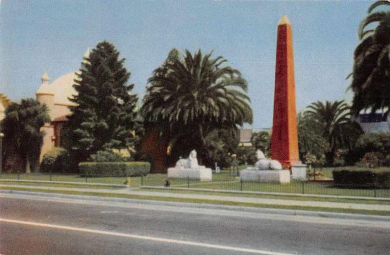 San Jose California Cleopatra's Needle Vintage Postcard J70912