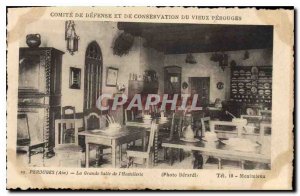 Old Postcard Committee of Defense and Conservation of Old Perouges Perouges A...