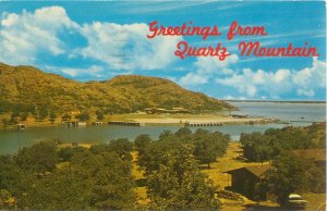 Quartz Mountain Oklahoma Greetings Chrome Postcard Postmarked 1971