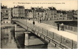 CPA THORIGNY-sur-MARNE LAGNY-sur-MARNE - Le Pont de Fer (1320283)