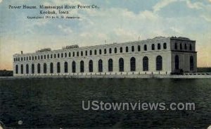 Mississippi River Power Development - Keokuk, Iowa IA  