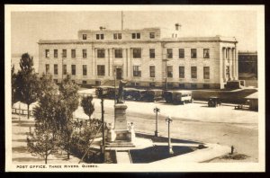 dc1238 - TROIS RIVIERES Quebec Postcard 1920s Post Office