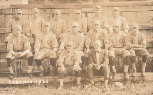 Lebanon AR Baseball Team Rare View, Real Photo Postcard