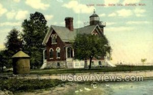 Light House, Belle Isle in Detroit, Michigan