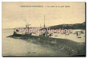 Old Postcard SAINT-QUAY-PORTRIEUX thrown harbor Heleu