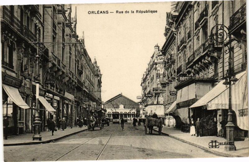 CPA ORLÉANS-Rue de la Republique (264798)