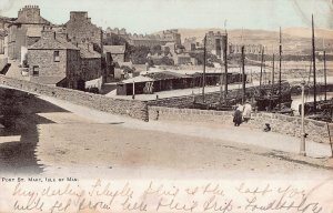 PORT ST MARY ISLE OF MAN ENGLAND~1903 POSTCARD