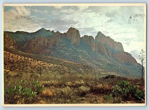 c1920's Chiricahua Mountains Of Southern Arizona Hills Narrow Plateau Postcard