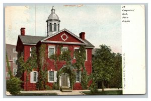 Vintage 1909 Postcard The Historical Carpenters Hall Philadelphia Pennsylvania