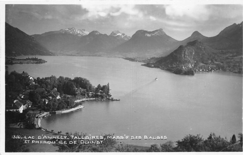 BF30148 lac d annecy talloires massif des blaues france