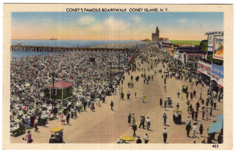 Coney Island, N.Y., Coney's Famous Boardwalk