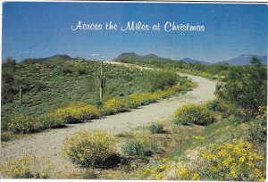 US Arizona - Christmas Greetings.   used , mailed 1983.