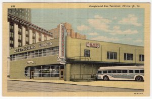Pittsburgh, Pa, Greyhound Bus Terminal