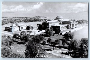 Chicago Illinois IL Postcard RPPC Photo Museum Of Science & Industry c1930's