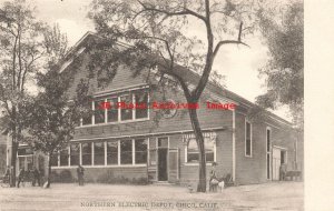 CA, Chico, California, Northern Electric Railway Station Depot